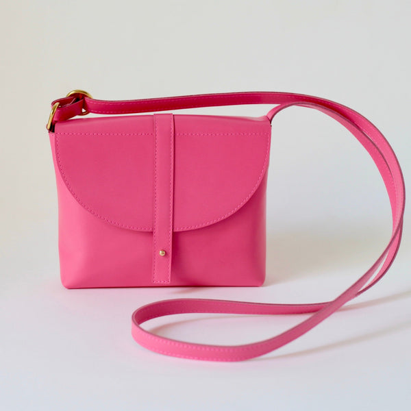 alexbender-Handtasche  echt Leder Flashy Pink in Berlin kaufen